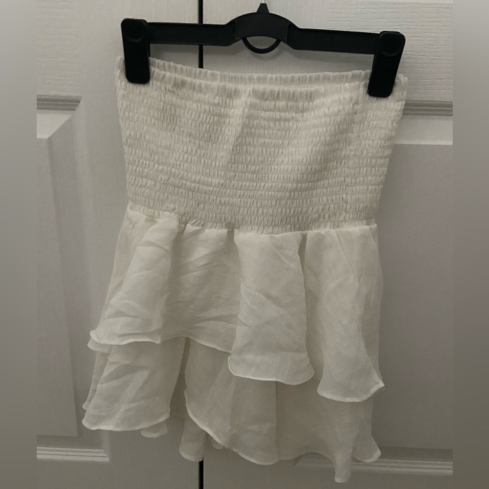 Shein ruffle skirt